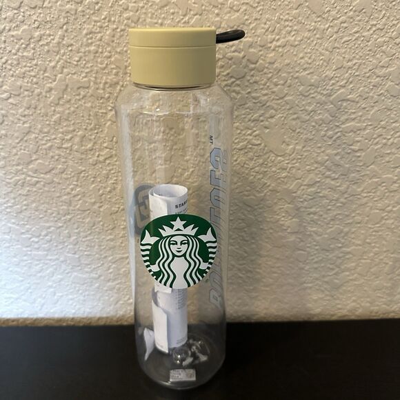 NEW Starbucks University Of Colorado Buffaloes Plastic Water Bottle 24 oz - Picture 1 of 4